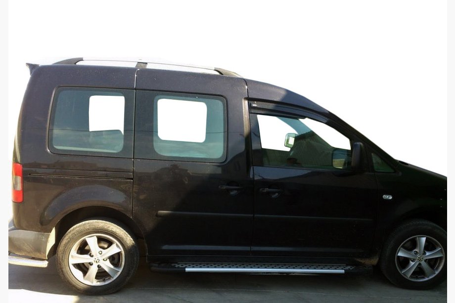 Volkswagen Caddy 2010-2015 Trittbretter X5-Typ (2 Stk., Aluminium) Image