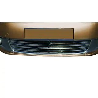 Edelstahl Abdeckung für vordere Stoßstange Comfort (5-tlg.) Volkswagen Caddy 2010-2015 Foto 1