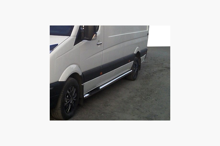 Opel Movano 2004-2010 Seitliche Rohre (2 Stk., Edelstahl) Langer Radstand Image