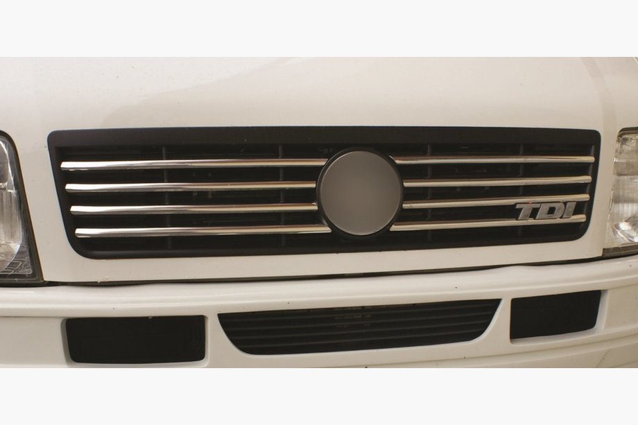 Volkswagen LT 1995-2006 Chrom Kühlergrill Abdeckungen (8 Stk, Edelstahl) Image