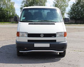 Volkswagen T4 Transporter 1990-2003 Unterer Einzelrohrschutz Welle ST007 (Edelstahl) 60mm Foto 1