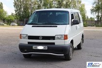 Volkswagen T4 Transporter 1990-2003 Unterer Einzelrohrschutz Welle ST007 (Edelstahl) 60mm Foto 2