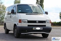 Volkswagen T4 Transporter 1990-2003 Unterer Einzelrohrschutz Welle ST007 (Edelstahl) 60mm Foto 3
