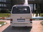 Volkswagen T4 Caravelle/Multivan 1990–2003 Heckstoßstangenabdeckung (grundiert zum Lackieren) Foto 2