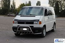 Volkswagen T4 Transporter 1990-2003 Frontbügel WT003 Plus-1 (Edelstahl) Foto 2