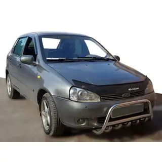 Frontschutzbügel WT003 (60 mm, Edelstahl) Lada Kalina 2004-2011 Foto 1