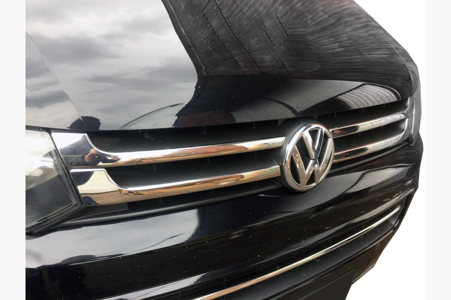 Volkswagen T5 2010-2015 Chrom Kühlergrill Abdeckungen geteilt (Carmos, 4 Stk, Edelstahl) Image