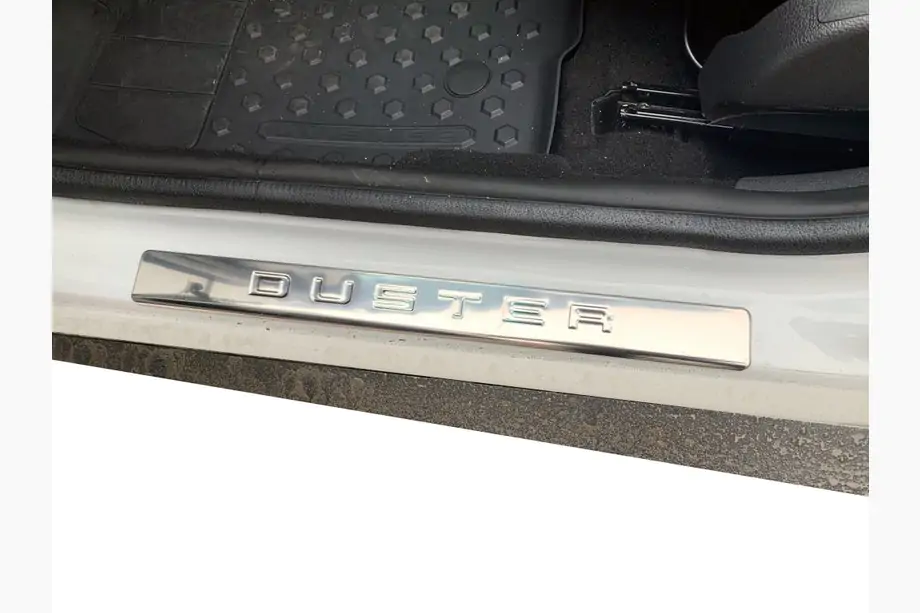 Dacia Duster 2008-2018 Einstiegsleisten OmsaLine (4 Stk, Edelstahl) Image