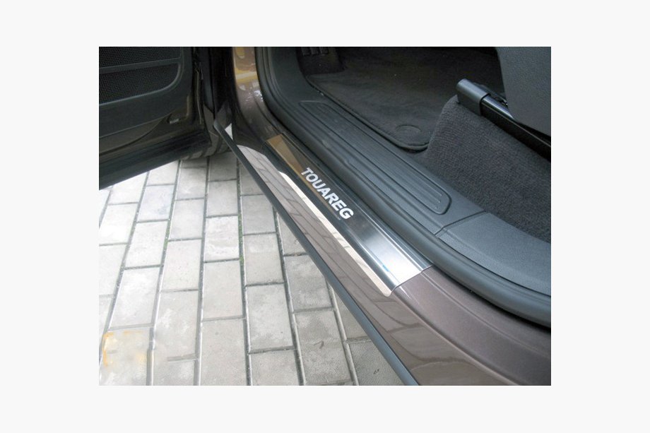 Volkswagen Touareg 2018- Einstiegsleisten Abdeckungen Nataniko (4 Stk, Edelstahl) Image