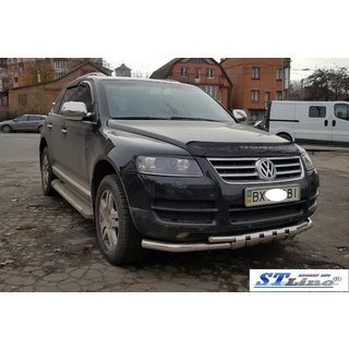 Frontbügel ST015 Edelstahl Volkswagen Touareg 2002–2010 Foto 3