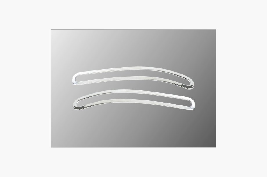 Volkswagen Touareg 2002–2010 Abdeckungen für Nebelscheinwerfer (2 Stk, Kunststoff) Image