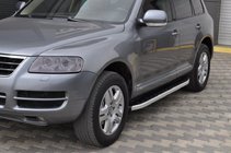 Volkswagen Touareg 2002–2010 Seitenschweller Fullmond (2 Stk., Alu) Foto 1