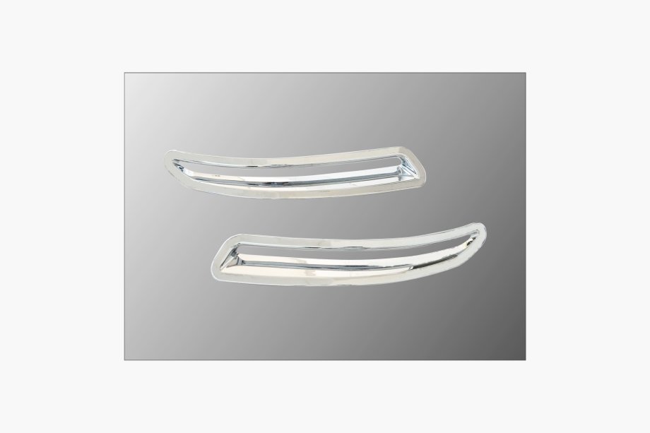Volkswagen Tiguan 2007-2016 Abdeckungen für hintere Nebelscheinwerfer (ABS, Chrom) Image