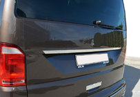 Volkswagen T6 2015-2024 Chromleiste über dem Kennzeichen (Edelstahl) Carmos - Türkischer Edelstahl Foto 1