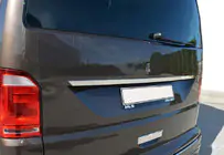 Volkswagen T6 2015-2024 Chromleiste über dem Kennzeichen (Edelstahl) Foto 1