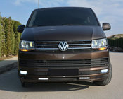 Volkswagen T6 2015-2024 Frontstoßstange Lippe Sport 2-LED 2015-2018 (grundiert zum Lackieren) Foto 6