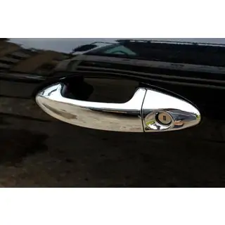 Chrom Türgriffblenden (4 Stk., Edelstahl) Ford Fiesta 2008-2017 Foto 1