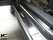 Volkswagen Golf 6 2008-2014 Einstiegsleisten Natanko (Edelstahl) 5-türig, Premium - 3M Klebeband, 0.8 mm Foto 1