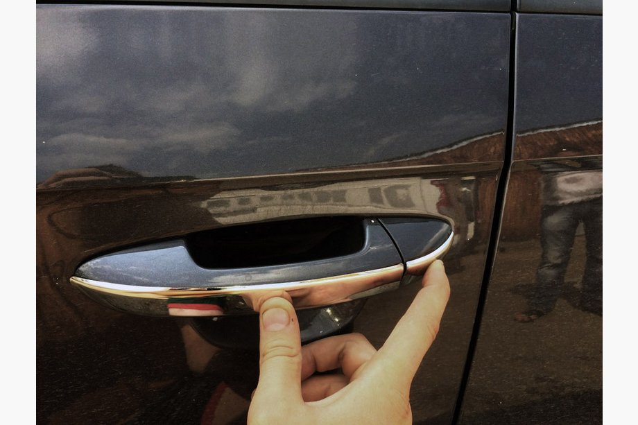 Volkswagen Passat B7 2012-2015 Chrom Türgriffblenden flach (4 Stk, Edelstahl) Image