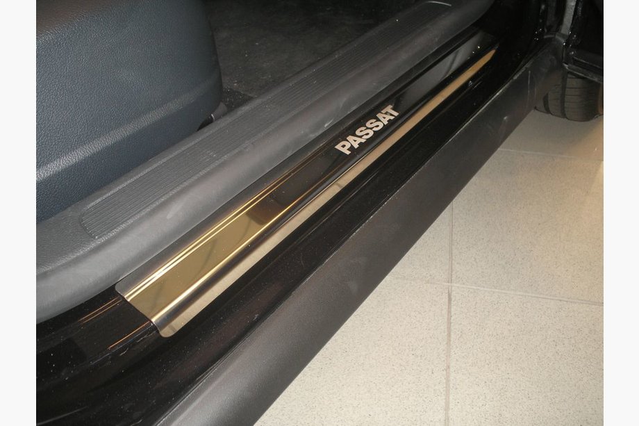 Volkswagen Passat B8 2015-2023 Einstiegsleisten Nataniko (4 Stk., Edelstahl) Premium - 3M Band, 0.8 mm Image