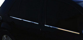 Volkswagen Golf 4 1997-2006 Fensterzierleisten außen Edelstahl (4 Stk) Foto 4