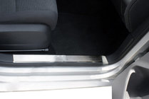 Seat Leon 2005-2012 Einstiegsleisten innen OmsaLine (2 Stk, Edelstahl) Foto 1