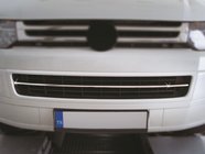 Volkswagen T5 2010-2015 Zierleiste für Stoßstangengrill (Edelstahl) Carmos - Türkischer Edelstahl Foto 5