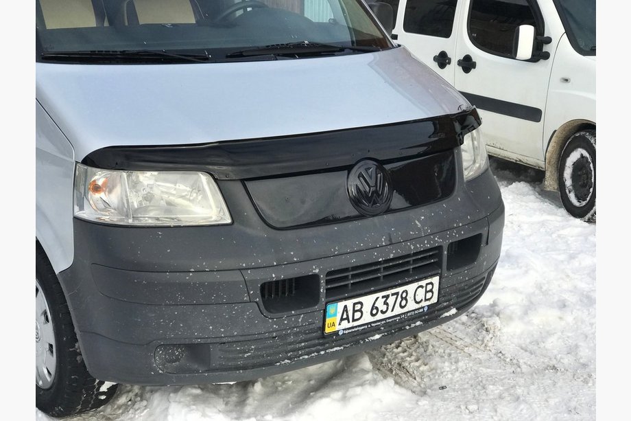 Volkswagen T5 Transporter 2003-2010 Winterabdeckung für Kühlergrill Matt Foto 4
