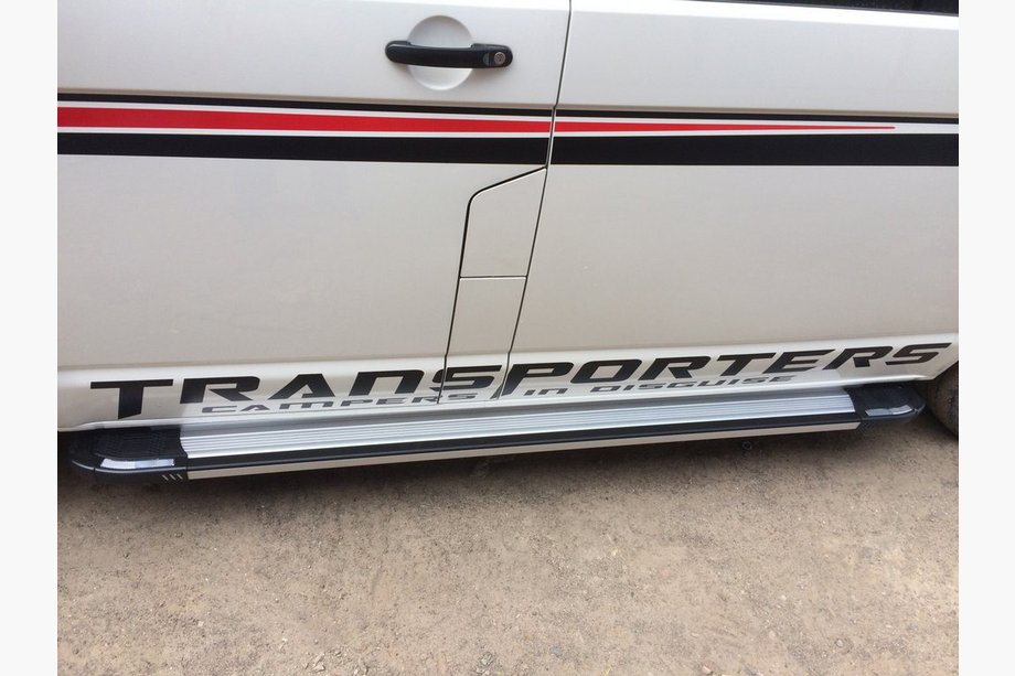 Volkswagen T6 2015-2024 Trittbretter Rainbow (2 Stk., Aluminium) Image