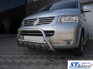 Volkswagen T5 Caravelle 2004-2010 Frontbügel WT003 (Edelstahl) Foto 5