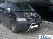 Volkswagen T5 Caravelle 2004-2010 Frontbügel WT003 (Edelstahl) Foto 6