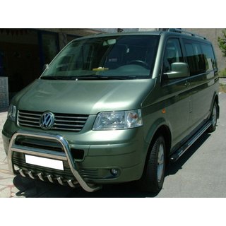 Frontbügel WT003 (Edelstahl) Volkswagen T5 Transporter 2003-2010 Foto 4