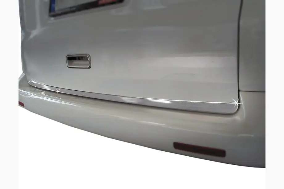Volkswagen T5 Caravelle 2004-2010 Kofferraumleiste Edelstahl Image