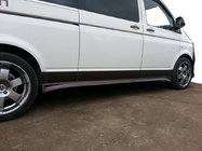 Volkswagen T5 Caravelle 2004-2010 Seitenschweller V1 (lackierbar) Langer Radstand Foto 1