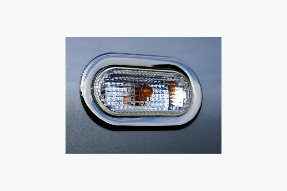 Seat Ibiza 2010-2017 Blinkerrahmen (2 Stk, Edelstahl) Image