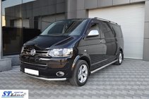 Volkswagen T5 2010-2015 Frontschutzbügel (Edelstahl) 60 mm Foto 4