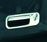 Volkswagen T5 Transporter 2003-2010 Kofferraumgriff Abdeckung Edelstahl Carmos - Türkischer Edelstahl Foto 2
