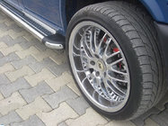 Volkswagen T4 Caravelle/Multivan 1990–2003 Seitenschweller KB002 d60mm (2 Stk., Edelstahl) Foto 4