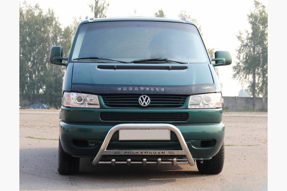 Volkswagen T4 Transporter 1990-2003 Frontbügel WT003 60mm Edelstahl 50mm, ohne Schriftzug Foto 7