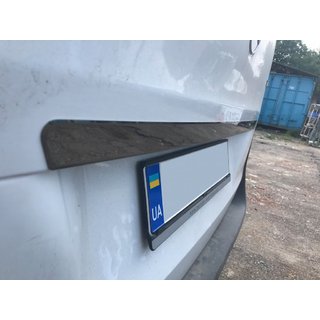 Kofferraumleisten über dem Kennzeichen BlackChrome (Edelstahl) Mercedes Vito/V-class W447 2014- Foto 1