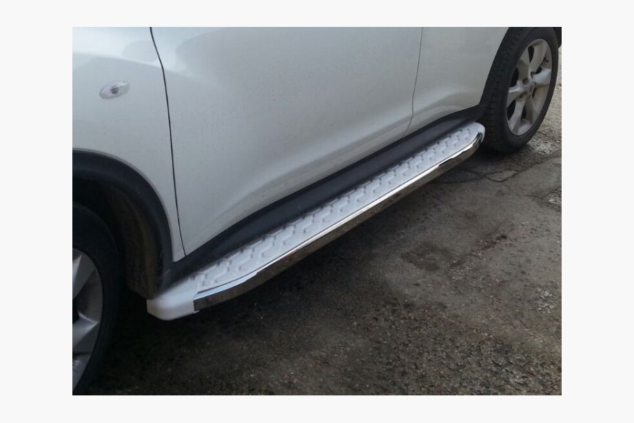 Renault Kadjar 2015-2022 Trittbretter WhiteLine (2 Stk., Aluminium) Image