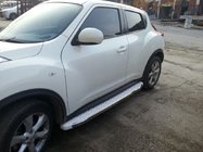 Nissan Juke 2010-2019 Trittbretter WhiteLine (2 Stk., Aluminium) Foto 1