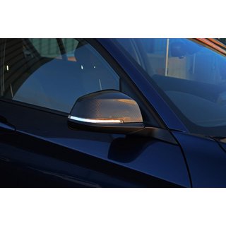 Spiegelabdeckungen (2 Stk, Echtcarbon) BMW 1 Series F20/F21 2011-2019 Foto 1