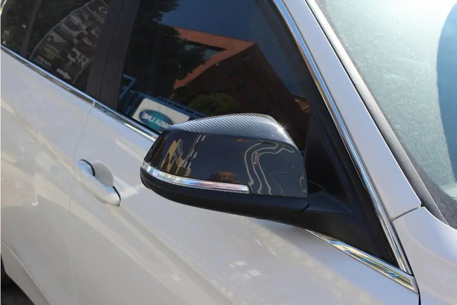 BMW 3 Series F30/F31 2012-2019 Spiegelabdeckungen (2 Stk, Echtcarbon) Image