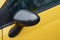 Fiat 500/500L 2013-2022 Spiegelabdeckungen 2007-2015 (2 Stk., Echtcarbon) Foto 1