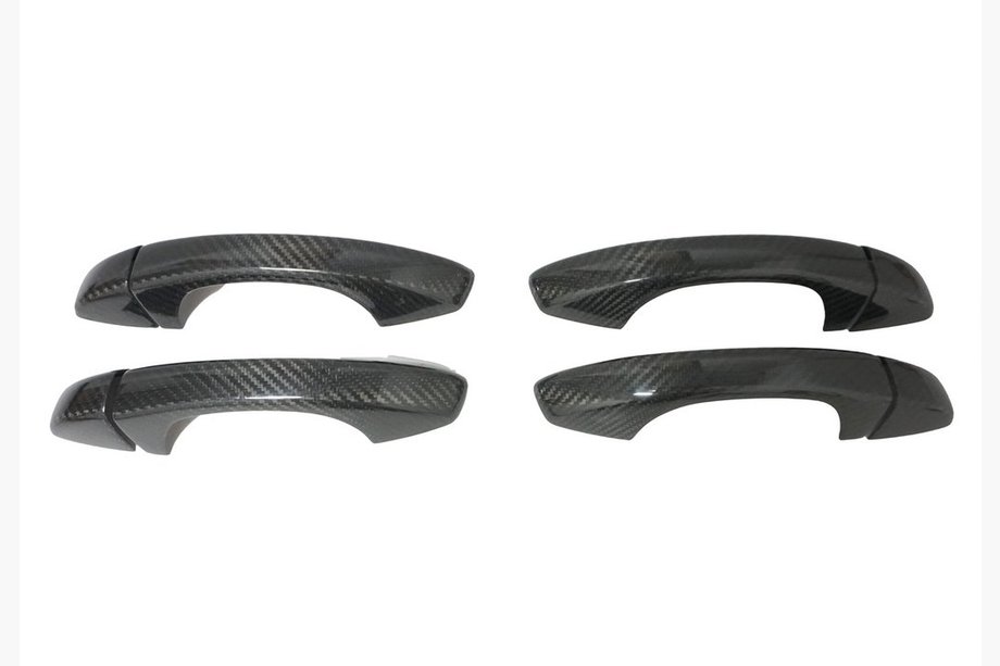 Seat Leon 2013-2020 Griffabdeckungen (4 Stk, Carbon) Image