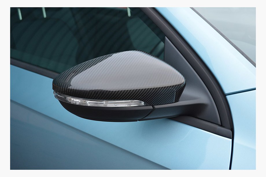 Volkswagen Jetta 2011-2018 Spiegelabdeckungen (2 Stk, Echtcarbon) Image