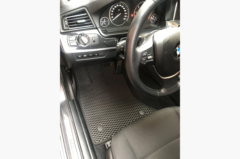 BMW 5 Series F10/F11 2010–2016 Fußmatten 2013-2016 (EVA, Schwarz) Foto 1