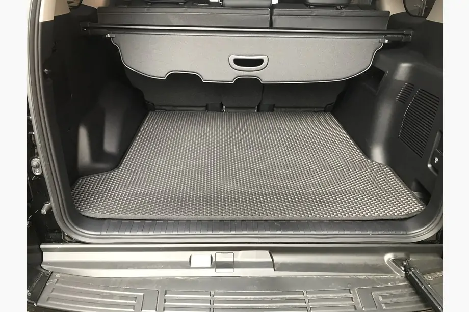 Toyota Land Cruiser Prado 150 2009-2023 Kofferraummatte 5-Sitzer 2018+ (EVA, Schwarz) Foto 1