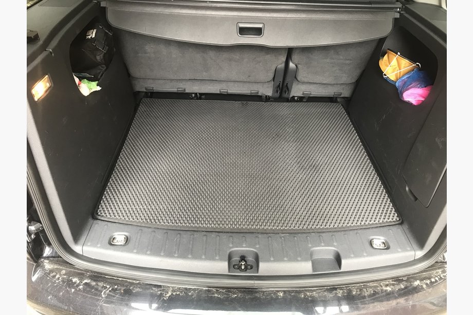 Volkswagen Caddy 2010-2015 Kofferraummatte Standard (EVA, Schwarz) Image
